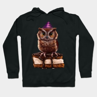 Owl on the cake Hoodie